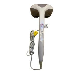 HoMedics‎ HHP 350 Percussion Massager with Heat Corded White Gray